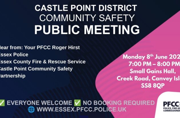 logo advertising the Castle Point District Meeting