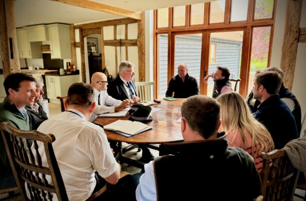 Roger Hirst PFCC meets members of the rural community to deal with Hare Coursing