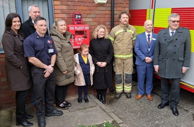 PFCC-backed partnership initiative to get bleed kits in every Essex Fire Station