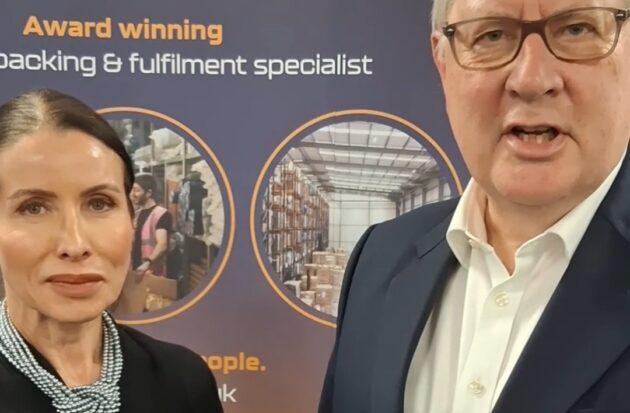 Roger Hirst and Ruth Gilbert of Essex Chamber of Commerce.