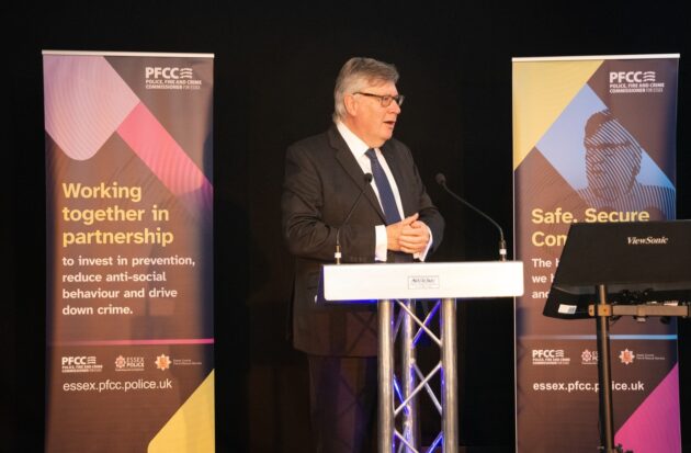 Roger Hirst at conference 2026