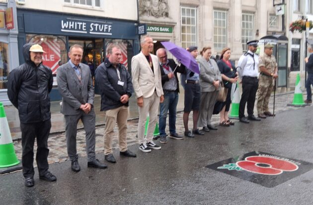Dep PFCC Jane Gardner joins partners on Merchant Navy Day.