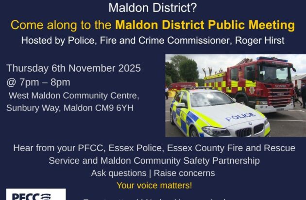 Maldon public meeting infographic