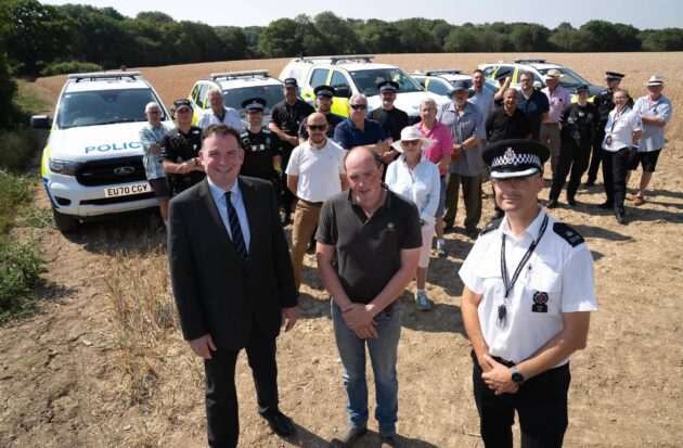 Joel Charles, launching Essex Police response to Hare Coursing