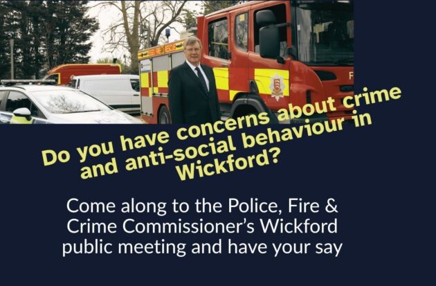 Wickford meeting poster advertising event