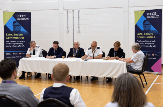 DPFCC at Witham meeting with panel members