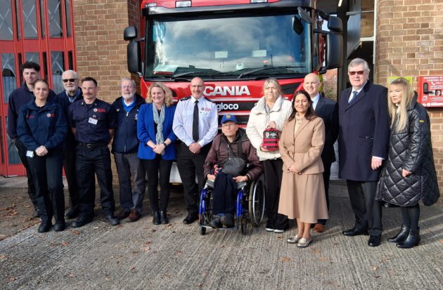 Bleed control kit at Witham Fire Station