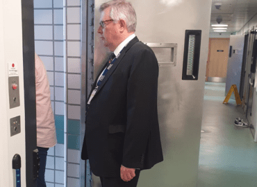 PFCC visits Chlemsford custody